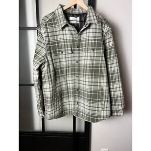 NWT Old Ranch Kingston Plaid Shirt Jacket Size Large